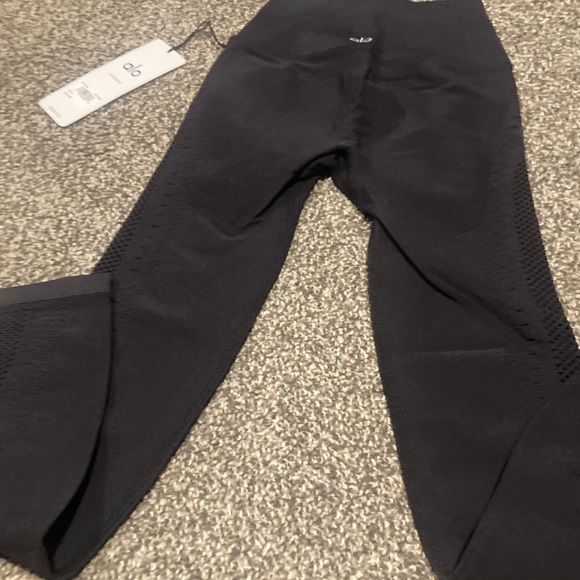 NWT Alo Yoga Seamless High Waist 7/8 Open Air Legging/XXS - Picture 4 of 12